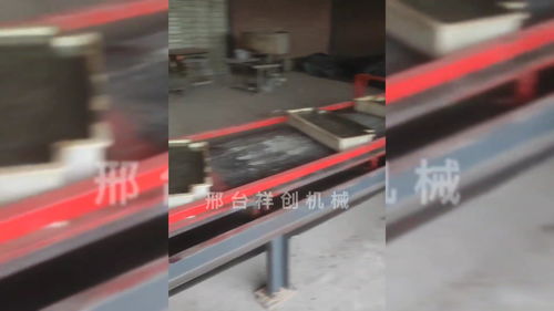 路沿石机预制布料生产过程一分钟了解